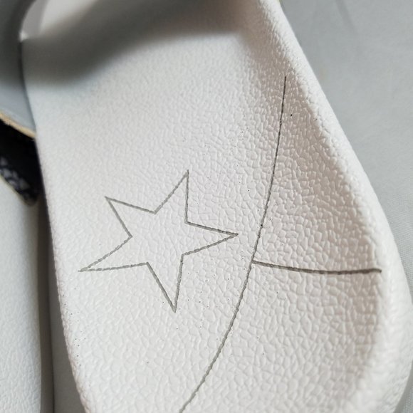 NEW Men's 5 / Women's 6 Adidas Limited Ed. Leather Snake Strap Sandals - Picture 8 of 11